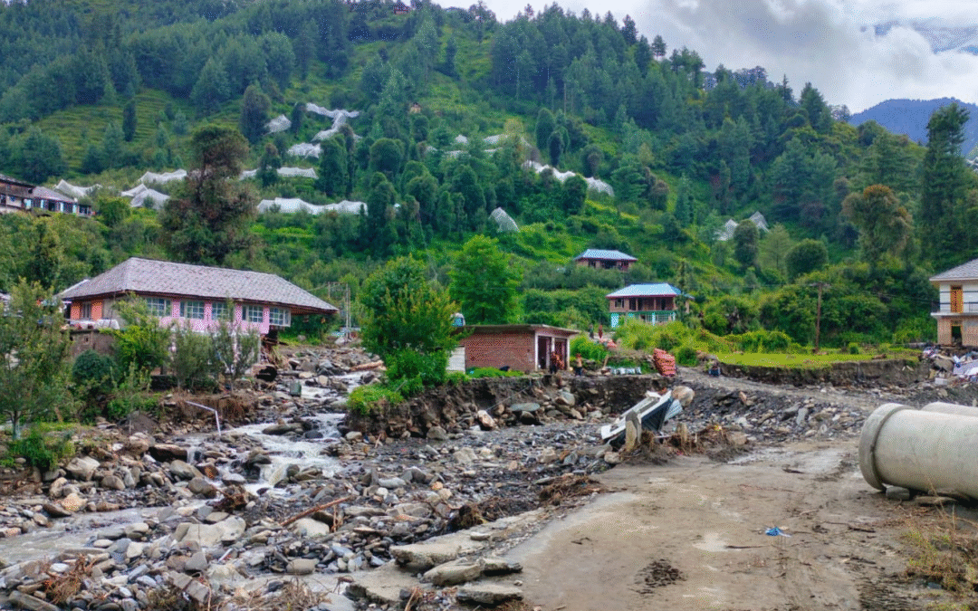 Victims of man-made disasters: flood-affected in the Himalayas struggle to make sense of annual floods, cloud busts and landlines