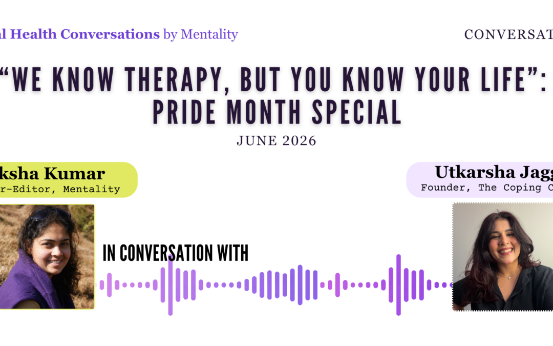 “We know therapy, but you know your life”
