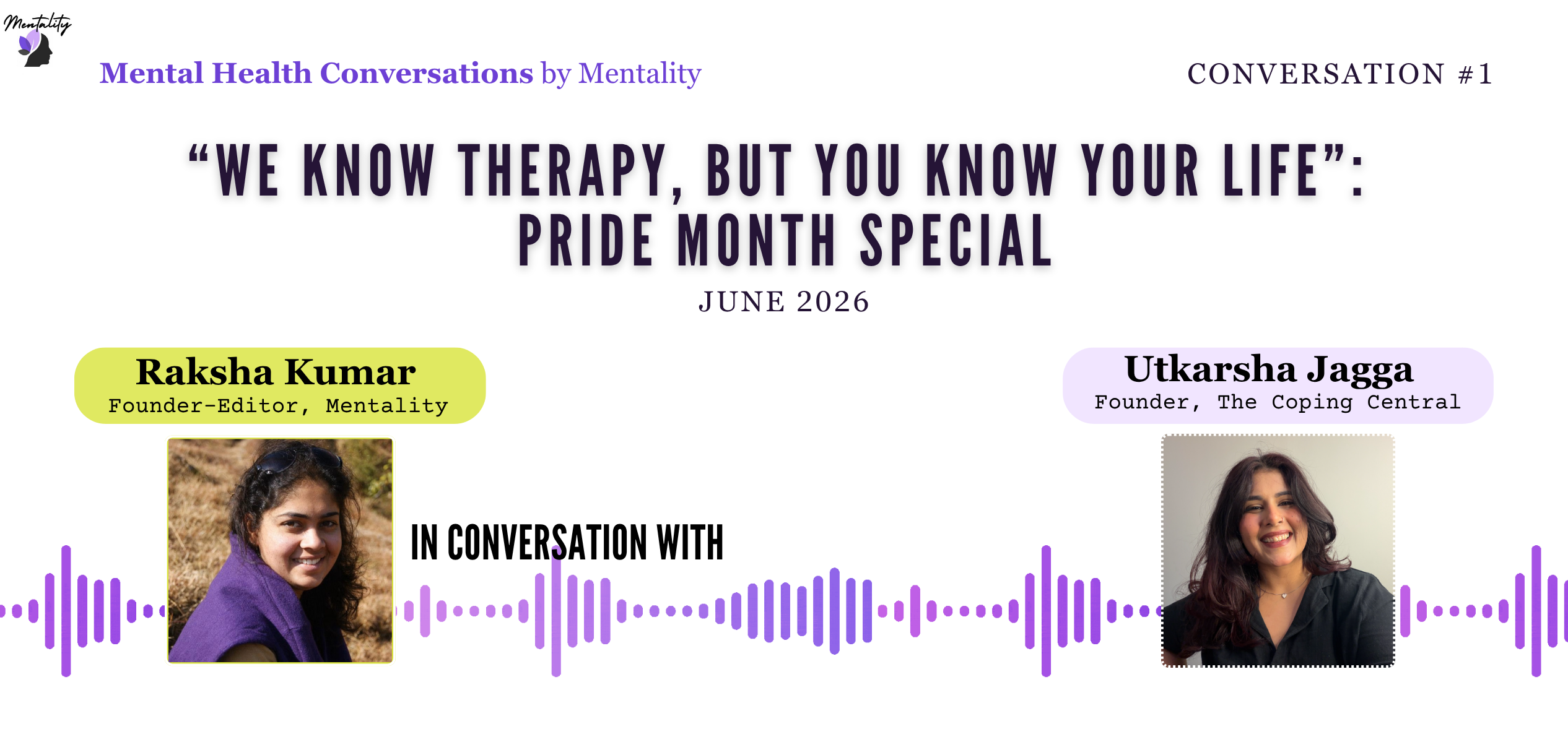 “We know therapy, but you know your life”